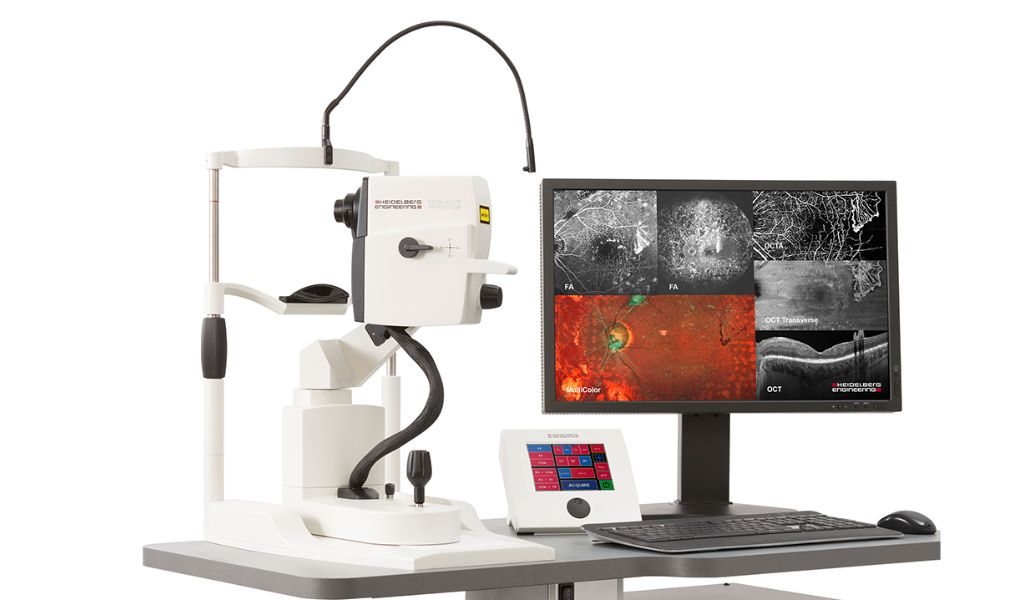 OCT et angiographie rétinienne pour le diagnostic des maladies de la rétine chez Oculus